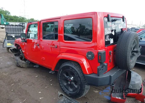 2014 Jeep Wrangler Unlimited Sahara from USA, damaged, VIN 1C4BJWEG7EL245656